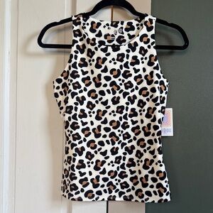 LuLaRoe leopard Print Tank Top